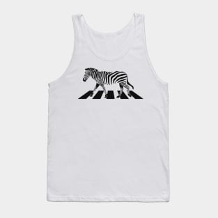 Zebra Crossing Tank Top